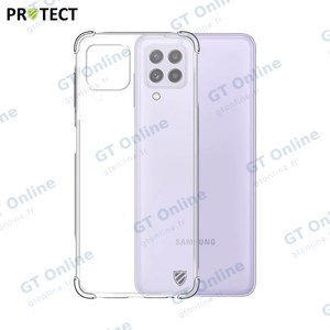 Coque Silicone Renforcée PROTECT pour Samsung Galaxy A22 4G A225 Transparent