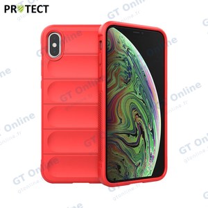 Coque de Protection IX008 PROTECT pour Apple iPhone X/iPhone XS Rouge