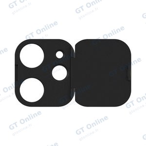 Protection Lentille avec Cache Camera Apple iPhone 12 Mini Noir