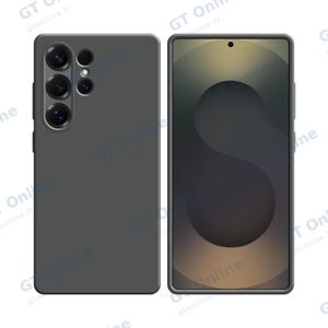 Coque Silicone Compatible pour Samsung Galaxy S25 Ultra S938 (#5) Gris