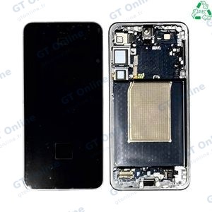 Écran Tactile Original Pulled avec Châssis (PIEC) Samsung Galaxy S25 Plus S936 Bleu Clair
