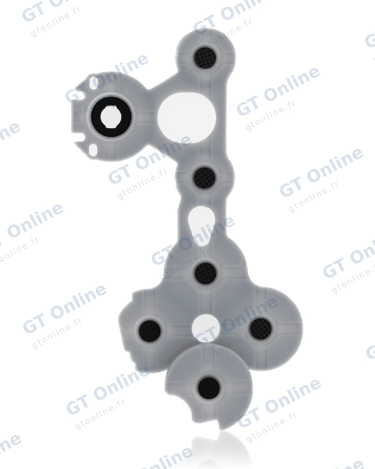 Boutons de contact de croix directionnelle en caoutchouc conducteur pour manette Microsoft Xbox One S