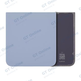 Vitre arrière pour Samsung Galaxy Z Flip 6 5G (pack service origine, bleu)