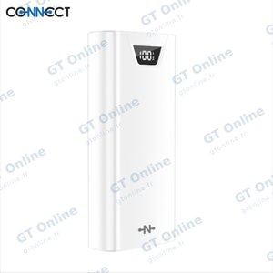 Batterie Externe Power Bank CONNECT MC-BE20B01 20000mAh Blanc