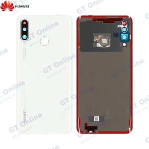 Cache Arrière Original Huawei P30 Lite/P30 Lite New Edition 02352RQB Blanc