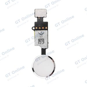 Bouton Home Apple iPhone 8 Plus/iPhone 8/iPhone 7 Plus/iPhone 7 YF (No Touch ID) 3rd Génération Blanc