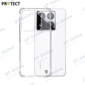 Coque Silicone Renforcée PROTECT pour Xiaomi 15 Pro Transparent