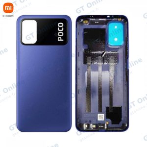 Cache Arrière Original Xiaomi Poco M3 55050000Q79X Bleu Glacier