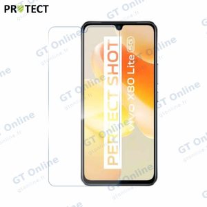 Verre Trempé Classique PROTECT pour Vivo X80 Lite Transparent