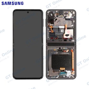 Écran Tactile Original Samsung Galaxy Z Flip 3 5G F711 GH82-27243A GH82-27244A GH82-27443A Noir