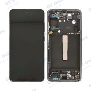Écran Tactile Oled avec Châssis Samsung Galaxy S21 FE G990 Graphite