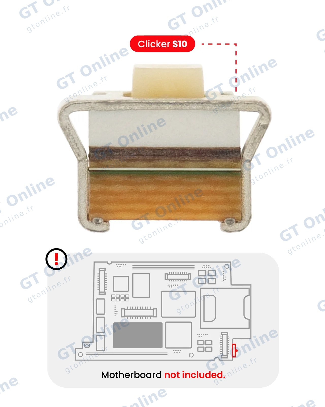 Pièce à microsouder pour Clicker S10