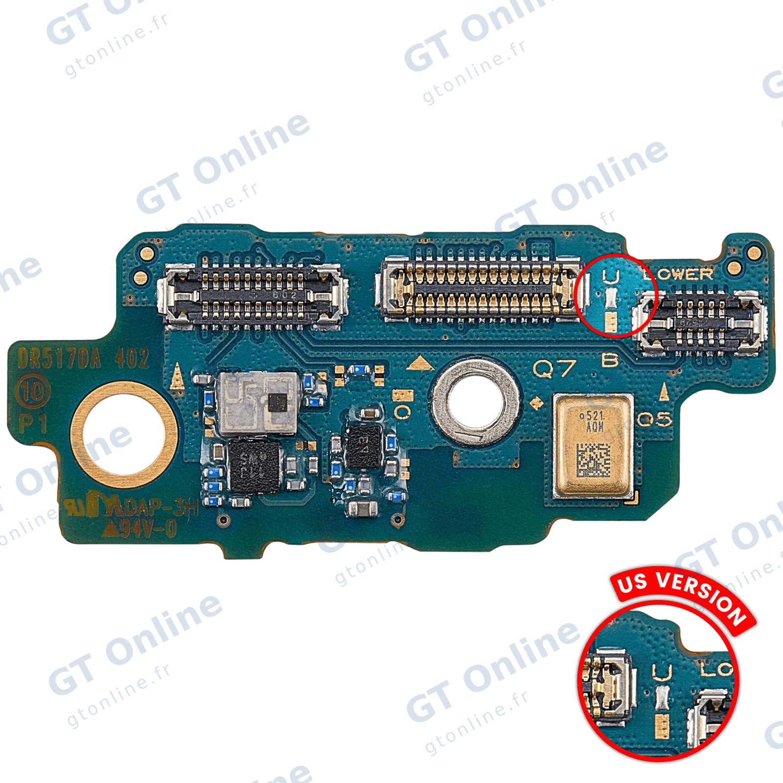 Microphone pour Samsung Galaxy Z Fold 7 (F966U) (version US)