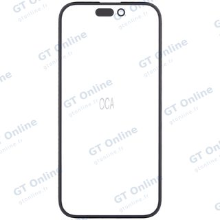 Vitre d’écran avec OCA pour Apple iPhone 15 (lot de 10)