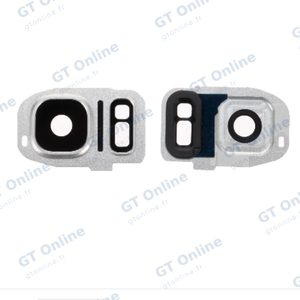 Support Lentille Premium Samsung Galaxy S7 Edge G935/Galaxy S7 G930 Argent