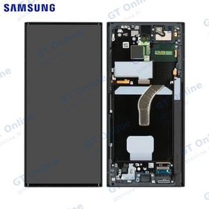 Écran Tactile Original Samsung Galaxy S22 Ultra S908 GH82-27488E GH82-27489E Gris