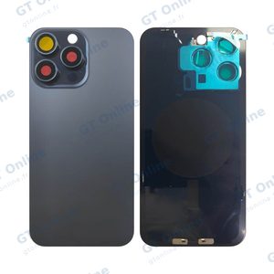 Cache Arrière Premium Apple iPhone 15 Pro Max (Without Part) Titane Bleu