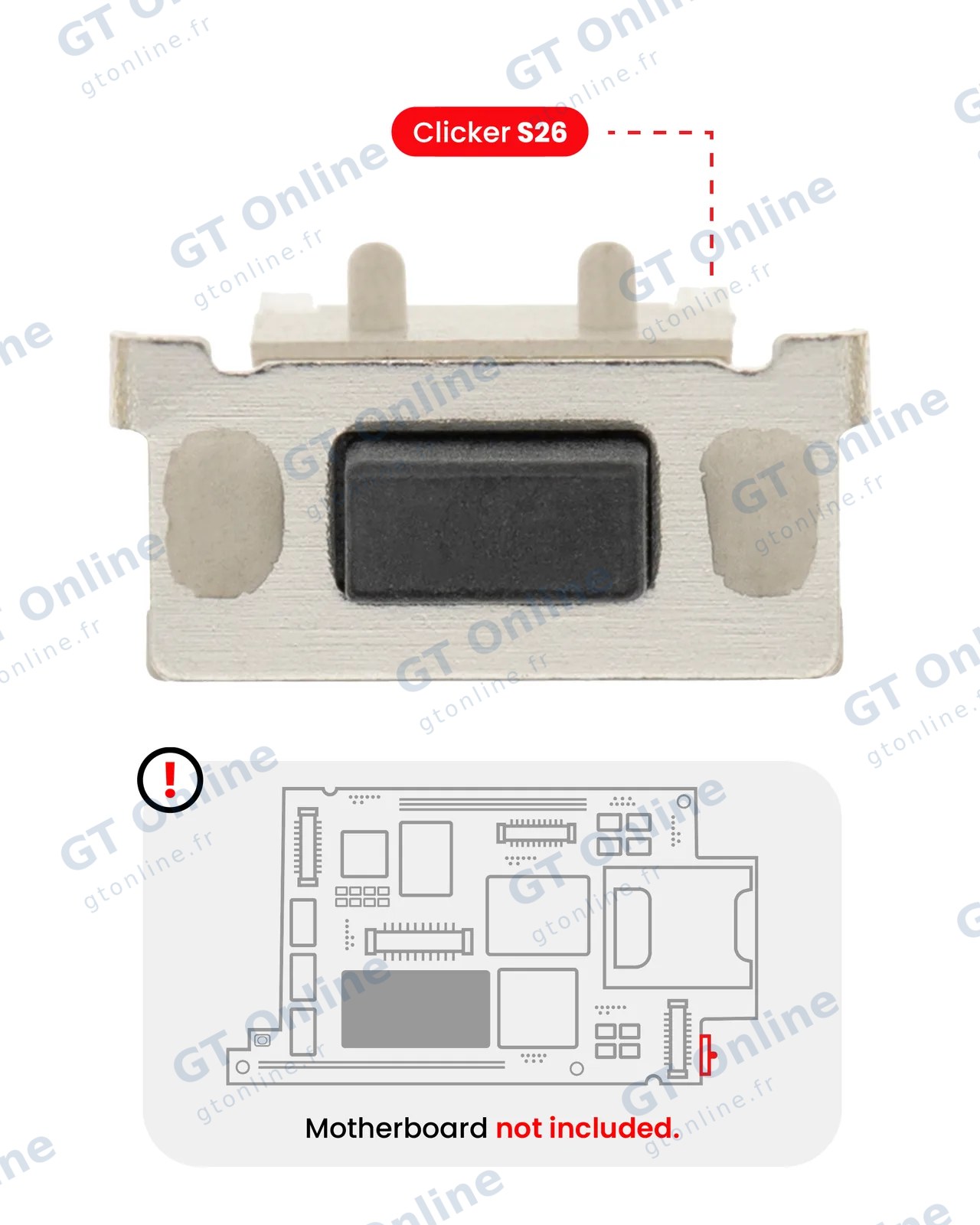 Pièce à microsouder pour Clicker S26