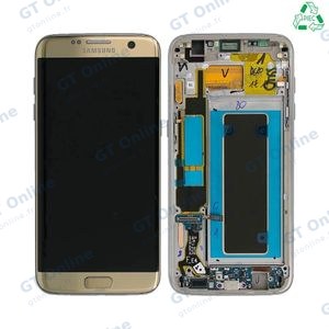 Écran Tactile Original Refurb avec Châssis (PIEC) Samsung Galaxy S7 Edge G935 Or