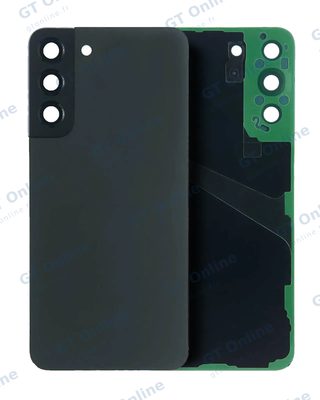 Vitre arrière pour Samsung Galaxy S22 Plus (pack service origine, noir fantôme)