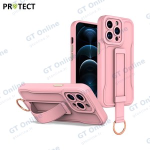 Coque de Protection QC-002 PROTECT pour Apple iPhone 12 Pro Max (#15) Rose