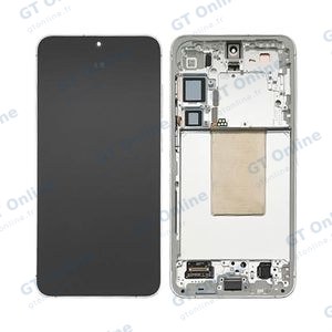 Écran Tactile Soft Oled avec Châssis Samsung Galaxy S24 Plus 5G S926 Argent