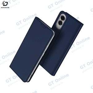Housse de Protection Skin Pro Dux Ducis pour Samsung Galaxy S25 Edge S937 Bleu