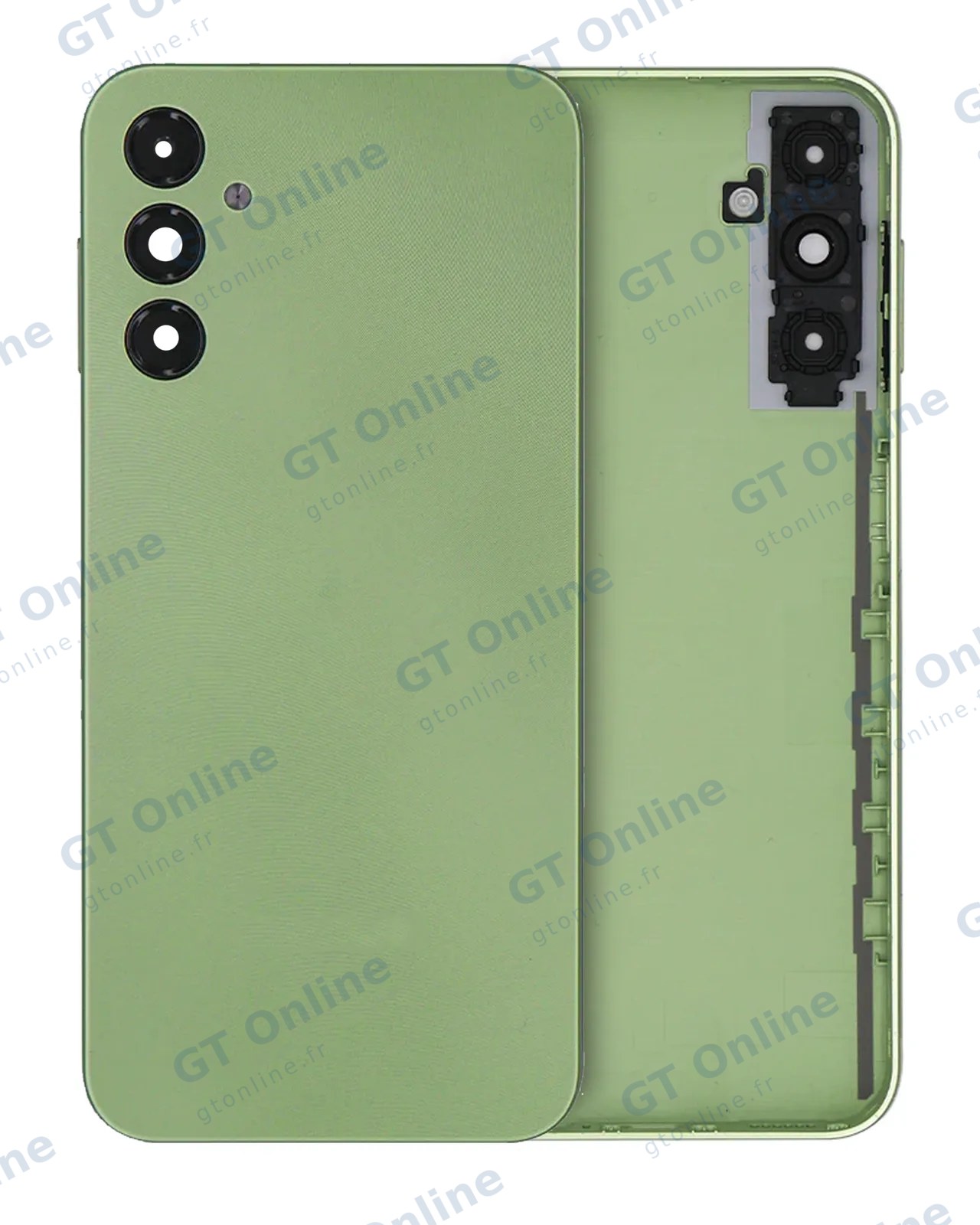 Vitre arrière pour Samsung Galaxy A14 4G (A145 / 2023) (pack service origine, vert)
