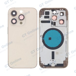 Coque de Réparation Apple iPhone 14 Pro (Without Parts) Or