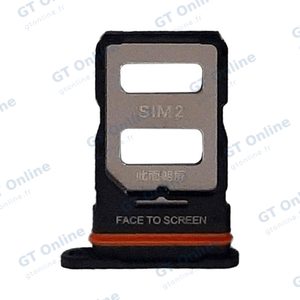 Tiroir Sim Premium Xiaomi Poco F4 GT 5G Noir Furtif