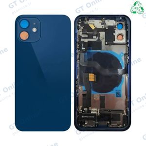 Coque de Réparation Complète Aftermarket (PIEC) Apple iPhone 12 (Version US) Bleu
