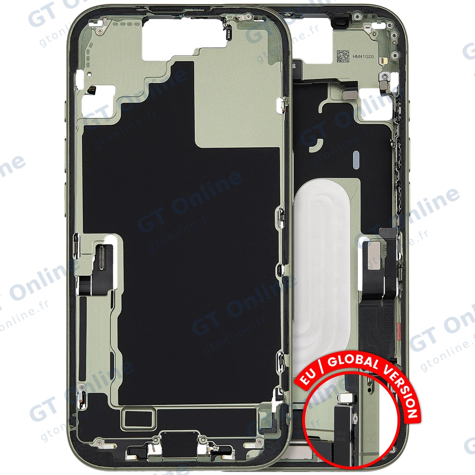 Châssis pour Apple iPhone 17 (version EU, origine d'occasion — grade B, Sage)