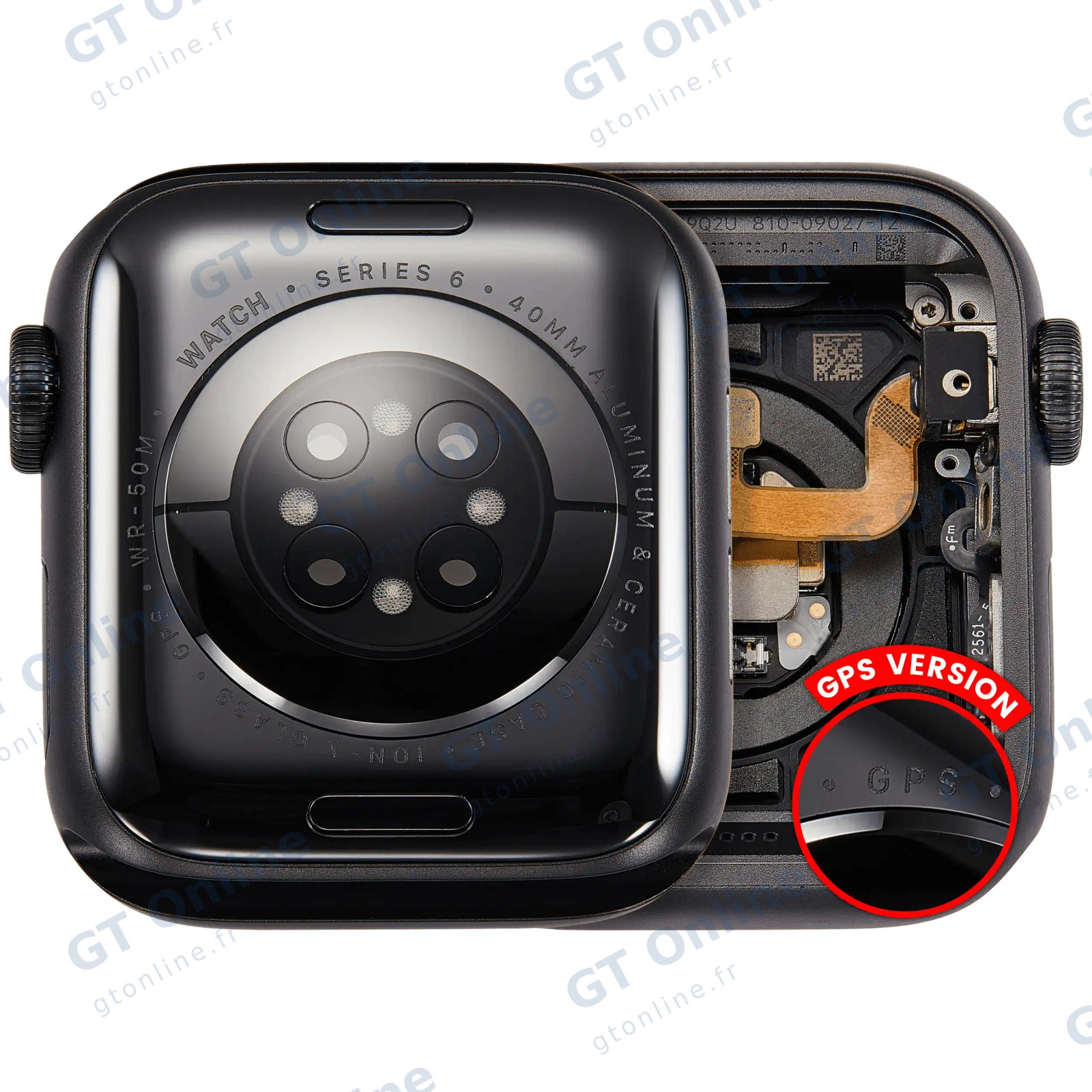 Châssis pour Apple Watch Series 6 (40MM) (origine d'occasion — grade A, version GPS, Aluminum / Space Black)
