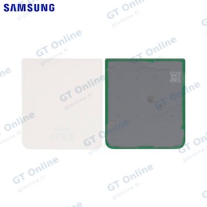 Cache Arrière Original Samsung Galaxy Z Flip 3 5G F711 (Inférieur) GH82-26293F Blanc