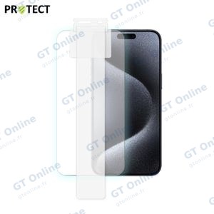 Verre Trempé pour Applicateur Installation Facile PROTECT pour Apple iPhone 15 Pro Max