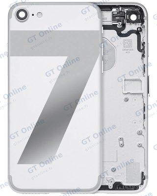 Châssis pour Apple iPhone 7 (origine d'occasion — grade A, argent)