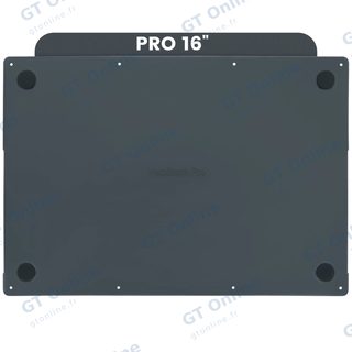 Coque inférieure pour Apple MacBook Pro 16" A3429 (2026) (origine, noir sidéral)