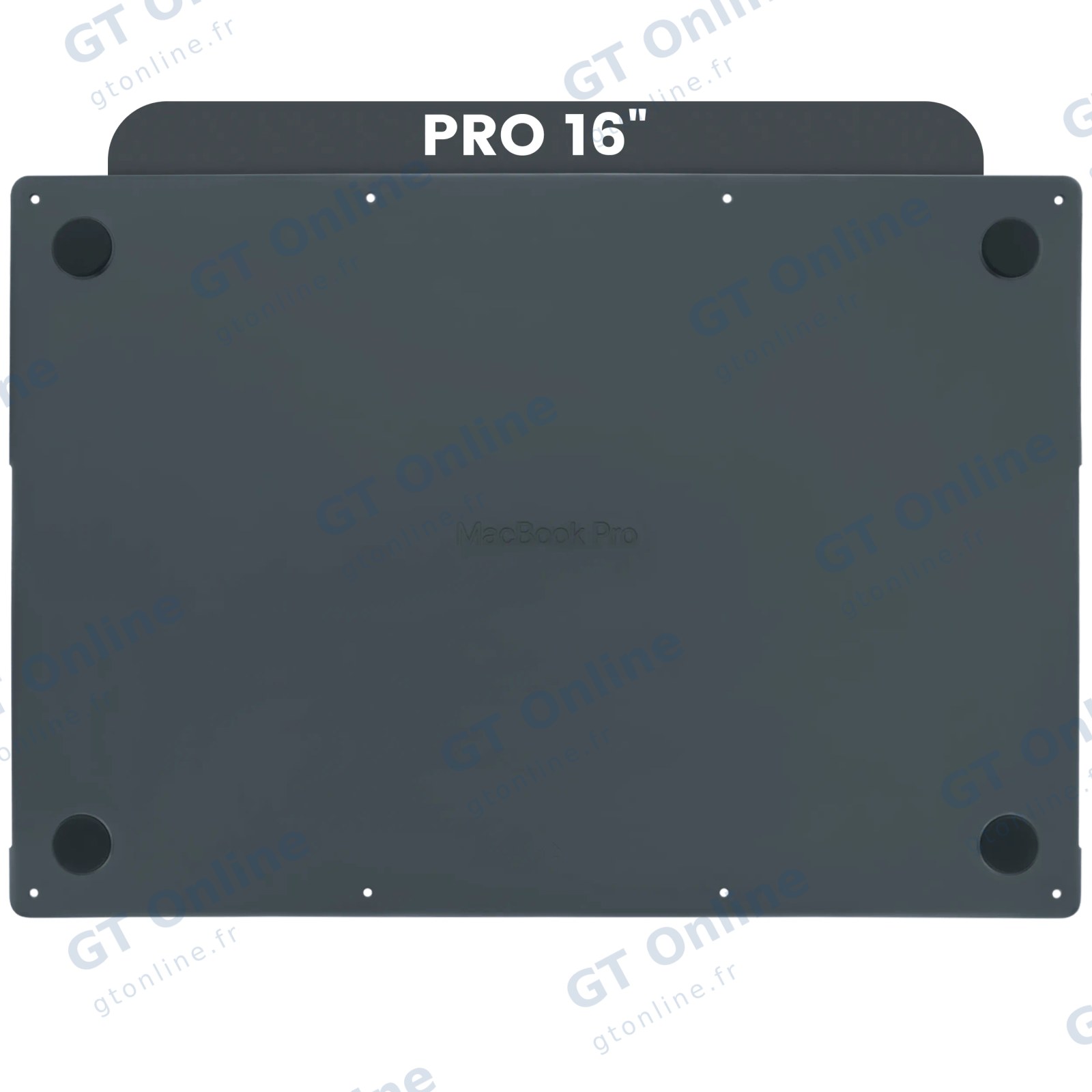 Coque inférieure pour Apple MacBook Pro 16" A3429 (2026) (origine, noir sidéral)