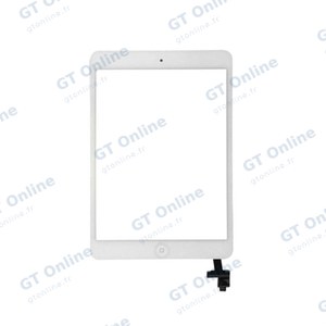 Tactile Apple iPad Mini 2/iPad Mini 1 A1432/A1454/A1489/A1490 Blanc
