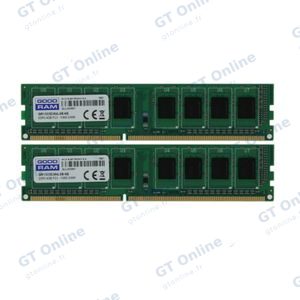Barrette de RAM Goodram 4GB PC4-21300 DIMM DDR4 (2666MHz CL19 1024x8 1,2V) GR2666D464L19S/8G (x2)