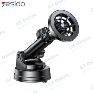 Support Smartphone Magnétique pour Voiture Yesido C158 MagSafe Noir