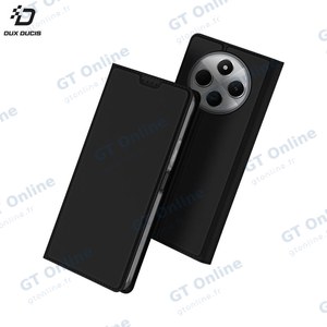 Housse de Protection Skin Pro Dux Ducis pour Xiaomi Redmi 14C Noir