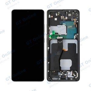 Écran Tactile Original Assembled avec Châssis Compatible Samsung Galaxy S21 Ultra 5G G998 GH82-24589A
