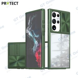 Coque de Protection IE027 PROTECT pour Samsung Galaxy S22 Ultra S908 Vert Foncé
