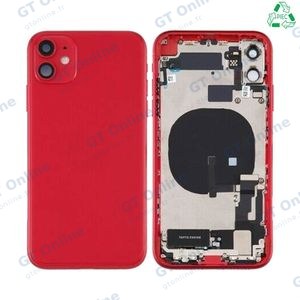 Coque de Réparation Complète Aftermarket (PIEC) Apple iPhone 11 Rouge