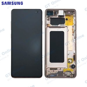Écran Tactile Original Samsung Galaxy S10 Plus G975 GH82-18834J GH82-18849J Blanc Céramique