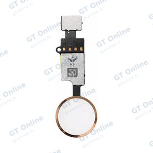 Bouton Home Apple iPhone 8 Plus/iPhone 8/iPhone 7 Plus/iPhone 7 YF (No Touch ID) 3rd Génération OR