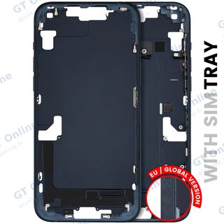 Châssis avec petits composants pour Apple iPhone 14 Plus (version EU, origine d'occasion — grade B, minuit)