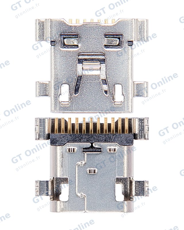 Connecteur de charge nu à souder pour LG G3 (soudure requise, lot de 10)