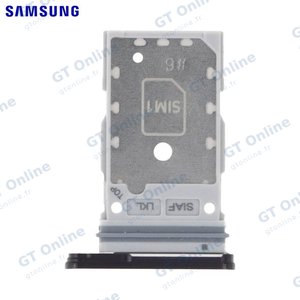 Tiroir SIM Original Samsung Galaxy S23 5G S911/Galaxy S23 Plus 5G S916 GH98-47996A Noir